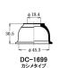  пыль покрытие ботинки / Oono резина номер товара DC-1699 [H04006]