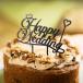 �P�[�L�g�b�p�[ Happy Wedding ������ �n�[�g�^ �Z�b�g  ���b�Z�[�W�v���[�g ������� �E�b�h �E�F�f�B���O�P�[�L  �u���C�_�� �V�Y �V�w �ԉ� ���� �֘A�摜1