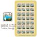 [39503] утро .[ Mini Mini select ] блокнот наклейка 