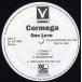 [ запись ]CORMEGA - ONE LOVE 12" US 1998 год Release 