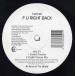 [ запись ]FRANKEE - F U RIGHT BACK (F**K IT ANSWER SONG) 12" UK 2004 год Release 