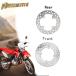 �y���s�A���i�z�z���_�o�C�N�t�����g���A�u���[�L�f�B�X�N���[�^�[ CRF 230 L M XR 250 R XR250R CRM 250 R AR XLR 250 XR250 �A�N�Z�T���[���i