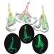 HUBTECshoalaba осьминог Bait Soft Lure 3 шт. комплект морской лещ дюймовый k ночь свет галстук юбка морской лещ судно собственное производство приспособление морской лещ 