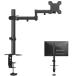 Bracwiser PC монитор arm дисплей arm монитор arm 4 ось горизонтальный много ..13-32 дюймовый соответствует резиновая втулка тип & зажим тип V