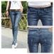  прекрасный ножек Rollei z джегинсы Denim обтягивающий надеты .. casual длинный длина обтягивающий брюки женский Denim стрейч джинсы ji- хлеб 