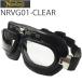 NORTON ノートン バイク用ゴーグル NRVG01 ブラック/クリア ビンテージ・クラシックスタイル【あすつく対応】