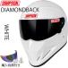 �݌ɔ̔� SIMPSON �V���v�\���w�����b�g �_�C�A�����h�o�b�N �z���C�g 2�^���� DIAMONDBACK WHITE �t���t�F�C�X�w�����b�g SG�K�i