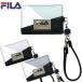  чехол для пропуска чехол для проездного билета катушка имеется FILA filler (FIMS0403) кожзаменитель переключатель × Logo plate модный девочка ученик старшей школы ученик неполной средней школы ученик начальной школы ребенок Junior Kids женский 