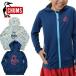  Chums Rush Guard Zip Parker Kids CHUMS CH20-1025 LRash Guard Zip Parka UV обработка купальный костюм 
