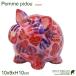  деньги банк маленький pig свинья S свинья Pig(W10.2cm×D9.5cmxH10cm) копилка в подарок оптимальный подарочная коробка есть 
