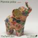  деньги банк маленький Elephant слон S.Elephant(W11.5cm×D7cmxH13.7cm) копилка в подарок оптимальный подарочная коробка есть 