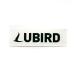 LUBIRD/ru bird стикер вытащенный знак ( черный ) S размер 2 шт. комплект 