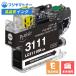 ��¨Ǽ�ߴ��ʡ�LC3111BK �֥�å� �֥饶�� brother�� �ߴ����� �ץ쥸���� PLE-BR3111B