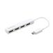 na бегемот cocos nucifera Type-C USB2.0 4 порт изменение ступица белый UH-C2394W