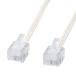  мягкость тонкий кабель ( белый *3m) TEL-S2-3N2