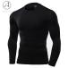  free shipping ARMEDESarumetes contact cold sensation compression men's all season inner undershirt long sleeve ound-necked M-XXL....