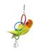 MUYYIKA bird игрушка птица игрушка птица для хлопок попугай качели грузоподъемность ниже модель игрушка se регулирование длиннохвостый попугай игрушка легко устанавливается маленький * средний птица для (3.. 