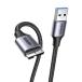 UGREEN USB3.0 кабель Microb модель A мужской - микро модель B мужской USB3.0 микро кабель высокая прочность нейлон плетеный вне 