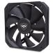 PCCooler 130mm кейс вентилятор K4-BK / K6-BK соответствует двойной вентилятор комплект 400~1600rpm[F3-P130-BK]120m