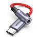 UGREEN[ в высоком разрешени качество звука ] USB C разъём джек изменение USB C-3.5mm слуховай аппарат конверсионный адаптор DAC установка 24bit/96KHz на 