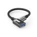 UGREEN USB изменение кабель Type C USB OTG кабель Thunderbolt 3 соответствует USB-C изменение адаптер 15CM серый 