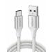 UGREEN USB Type C кабель USB A to USB C кабель нейлон плетеный 3A внезапный скорость зарядка Quick Charge 3.0/
