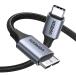 UGREEN USB C to Micro B кабель 0.5m USB 3.1 10Gbps высокая скорость данные пересылка установленный снаружи hdd кабель микро B изменение 