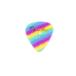 Fender pick 351 SHAPE GRAPHIC PICKS THIN RAINBOW(12PACK) 1980351101