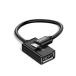 UGREEN OTG кабель USB ho -тактный изменение адаптер micro USB мужской -USB A женский 12cm черный 