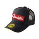  Gamakatsu половина сетчатая кепка ( box Logo ) GM9104 черный × красный L ( 2025 год 3 месяц новый товар )