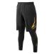  Gamakatsu summer dry шорты ( arte ma прохладный трико имеется ) GM3763 черный × Gold 3L ( 2024 год 6 месяц новый товар )