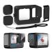 GoPro Hero10 Hero9 для аксессуары комплект защита кейс усиленный тонировка стёкол пленкой 3 листов линзы покрытие боковая дверь батарейка покрытие go- Pro 