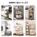 �L�b�`�����S�� �L���X�^�[�t�� ���Ԏ��[ ���� ��12cm �X���� 3�i�E4�i����I�ׂ� �X�g�b�p�[�t�� ���[���S�� �L�b�`�����[ �t�b�N�t�� �֘A�摜4
