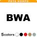 �J�b�e�B���O�X�e�b�J�[ BWA �T�C�Y�I���� �{�c���i �����R�[�h Botswana �V�[��