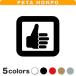 �J�b�e�B���O�X�e�b�J�[ �O�b�h�T�C��(�T���Y�A�b�v) �T�C�Y�I���� good �� �A�C�R�� �ǂ�