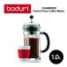 BODUM �{�_�� CHAMBORD �t�����`�v���X �R�[�q�[���[�J�[ 1.0L �Ɩ��p