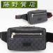 ( прекрасный товар ) Gucci GUCCI сумка "body" PVC кожа чёрный серебряный металлические принадлежности 474293 бренд ремень сумка сумка-пояс мужской 9143