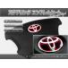 BATBERRY рулевой механизм эмблема сиденье / Toyota 2/ красный цвет / нагрев красный / тонкий наклейка / Noah /AZR60G/AZR65G для / номер товара ET22RE