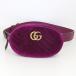 GUCCI Gucci GGma-monto476434 велюр лиловый корпус сумка-пояс сумка ( ломбард глициния тысяч магазин )