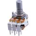  pot Potentiometer - Alpha, Audio, Solid Shaft, Right Angle, 16mm, Dual, 1MΩ [ стоимость доставки 170 иен из включение в покупку возможно ]