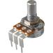  pot Potentiometer - Alpha, Audio, Solid Shaft, Right Angle, 16mm, 25 kΩ [ стоимость доставки 170 иен из включение в покупку возможно ]
