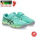  Asics JUNIOLE 7 TF asics футбол футзал тренировочная обувь tore колодка Junior Kids ребенок Aurora Green/Midnight (1104A056-300)