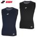 SSKes SK бейсбол софтбол SCβ low шея безрукавка Fit нижняя рубашка круглый вырез SCB024LN черный темно-синий темно-синий чёрный почтовая доставка использование возможно . покупка 