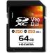 IO-DATA SD꡼ SD2U3-64G (64GB/UHS-II/UHSԡɥ饹3/Video Speed Class