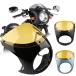  универсальный обтекатель с экраном Cafe Racer / желтый экран /ZRX1200 ZRX1100 ZRX400 Z1 Z550FX mo1