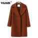 женский осень-зима внешний Mod's Coat длинное пальто тренчкот Пальто Честерфилд 