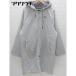 # FILA filler длинный рукав с хлопком Zip выше пальто размер L серый мужской 