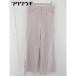 * DOU DOUdudu стрейч разрез flare pants размер 36 Pink Lady -s