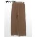 * SLY Sly талия резина стрейч flare pants размер F Brown женский 