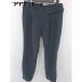 * BEAMS LIGHTS Beams laitsu кромка roll выше талия flare pants размер 38 черный женский 